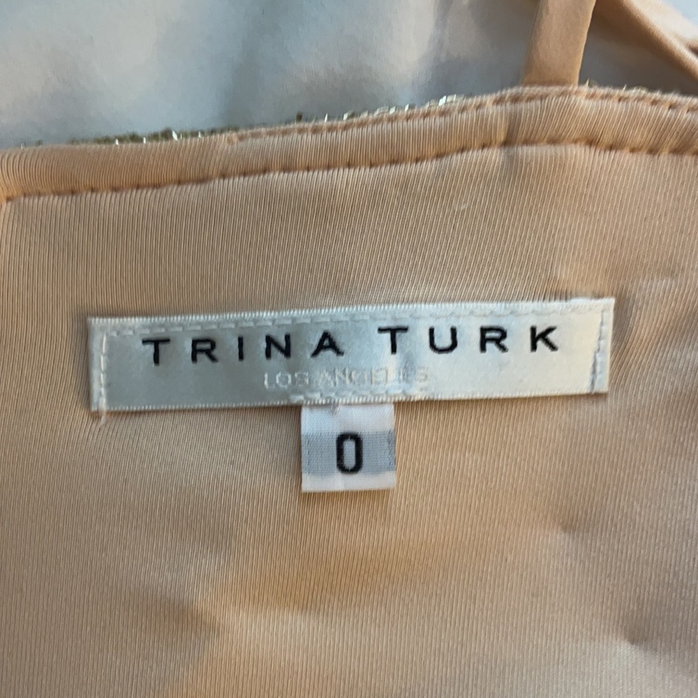 like NEW!!! gold embroidered dress - Picture 3 of 3